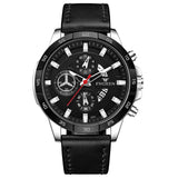 Fashion New 2022 Mens Watches Luxury Chronograph Full Steel Waterproof Quartz Watch Men Date Sports Clock Wristwatch